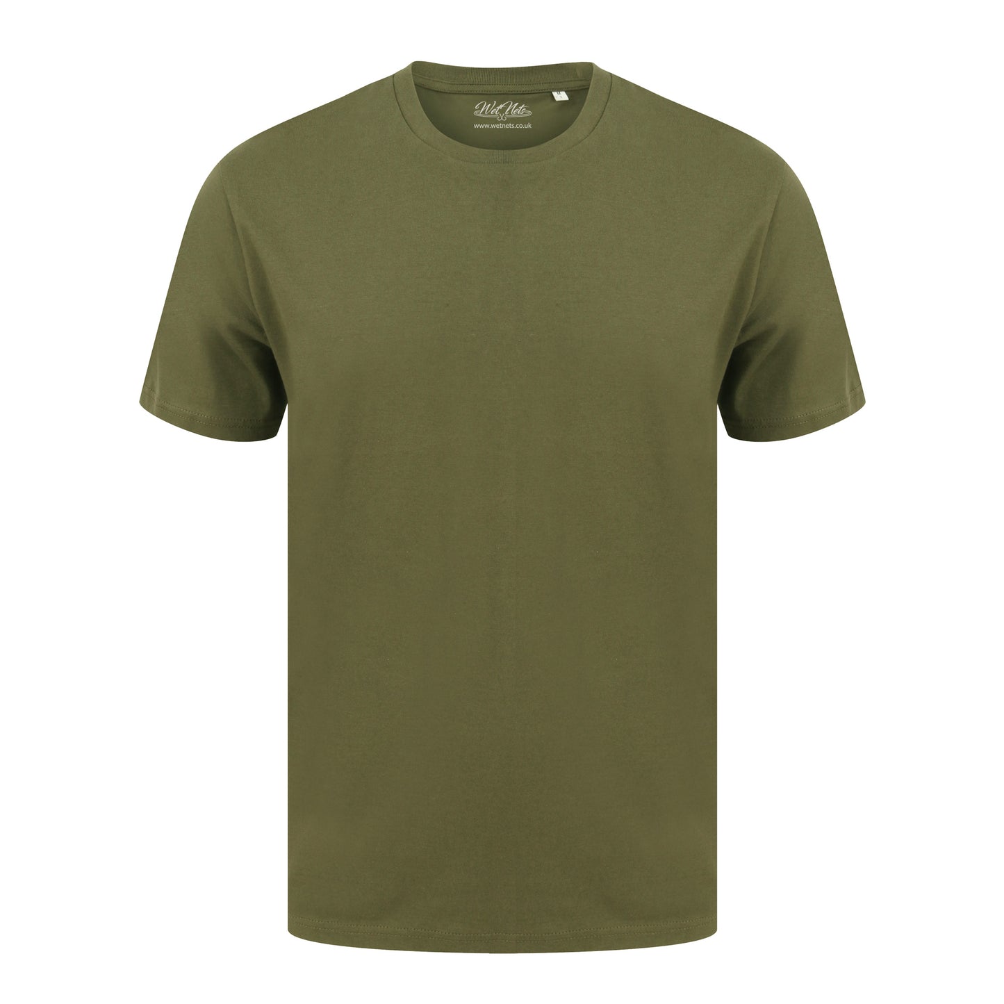 Plain T Shirt in Olive